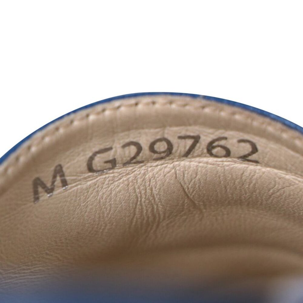Chanel CC Espadrille Flats in Blue Lambskin Leather - Picture 12 of 12